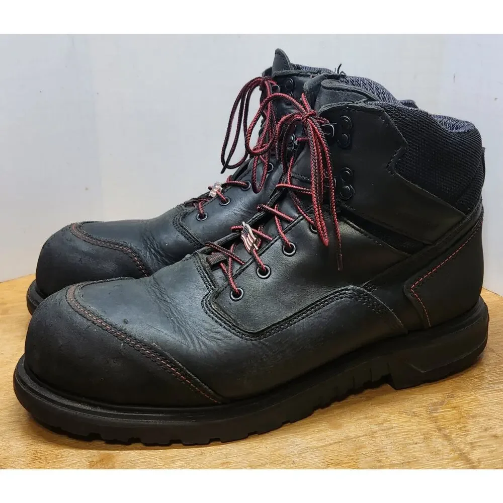 Red Wing 2400 Size‎ 11.5 Waterproof Safety Toe Boot Missing Insole Liner